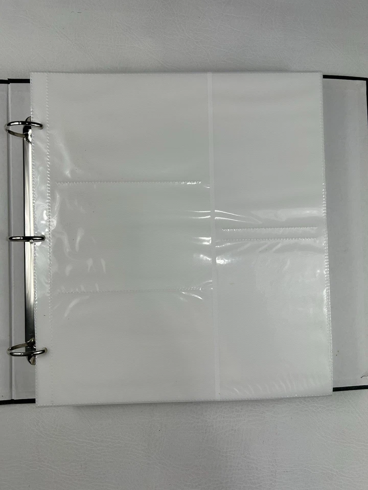 Álbum de fotos de colección biblioteca MBI 400 bolsillo 3 anillos 4x6 verde nuevo Foto 2 de 4