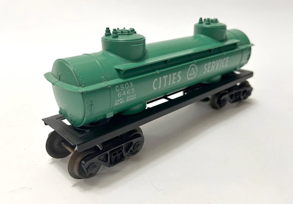 Postwar Lionel 6465-110 Cities Services Tank Car SCARCE OB C10 MiNT NOS - Image 2 of 4
