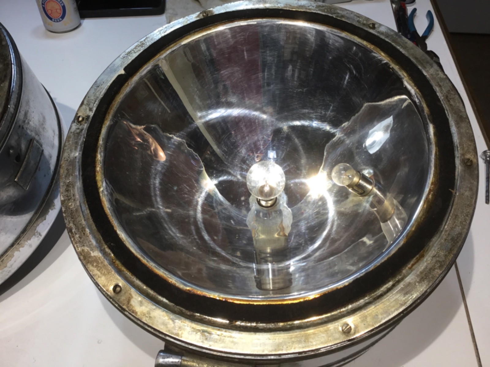 1920's Rolls Royce Drum Headlights