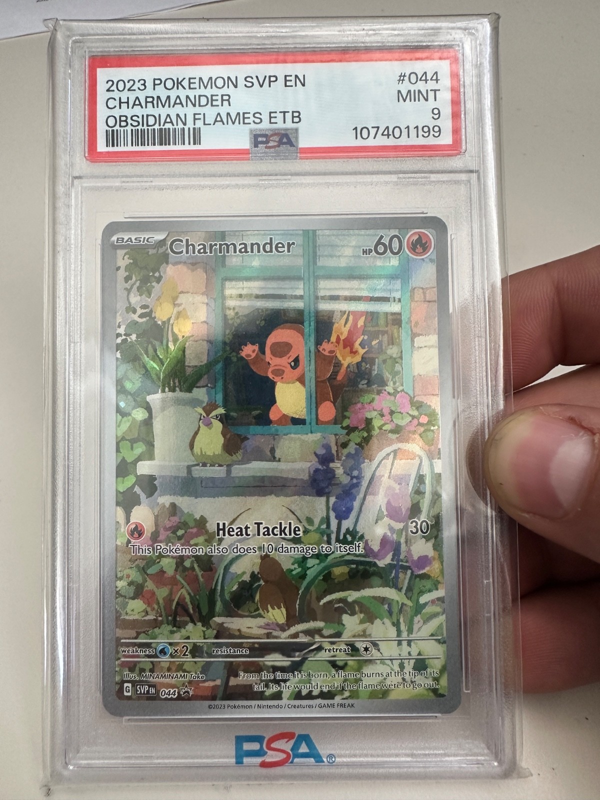 charmander 044 promo psa 9