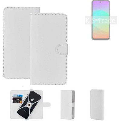 Schutzhülle für Acer Sospiro A52 Ultra Hülle + Bumper weiss Flipstyle Tasche 