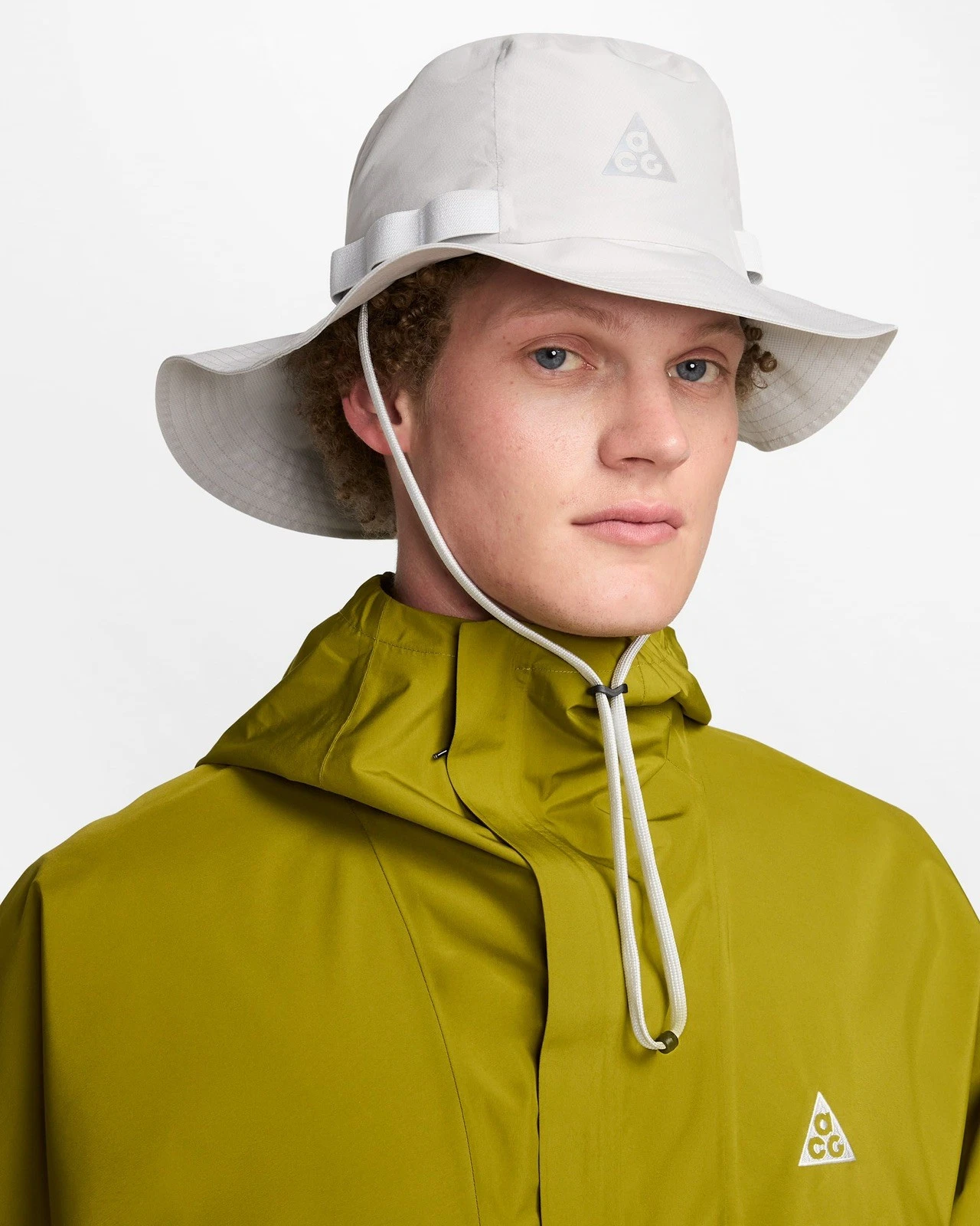 Nike ACG Bucket Hat White Unisex Small NWT Outdoor Hiking Trail $65 MSRP