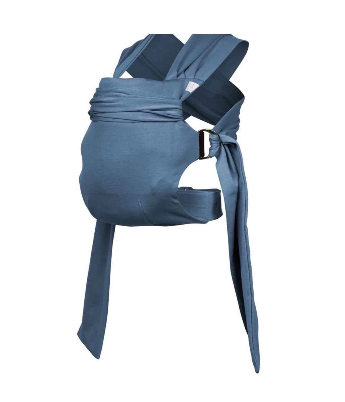 Lalabu Baby Carrier Blue Wrap with Buckle Closure Used in Good Condition