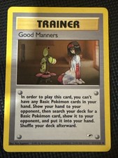 Good Manners 111/132 Gym Heroes Regular- Pokemon Card on eBay