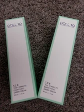Doll 10 T.C.E  Beauty Solutions This Corrects Everything Green Cream 1 oz / 2 Pk