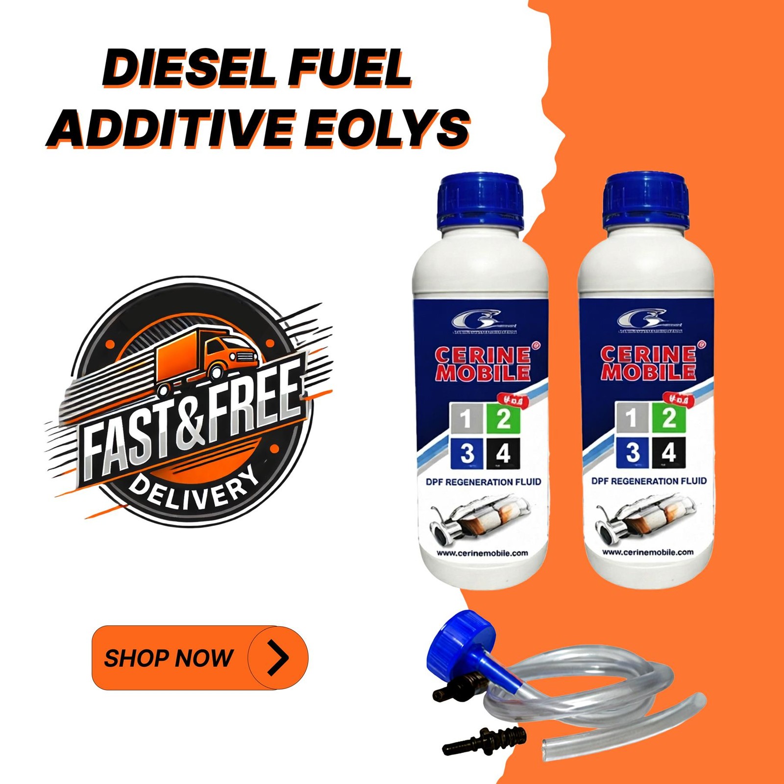 1L EOLYS Fluid Diesel Additive Refill Kit for Multi Models - Image 92