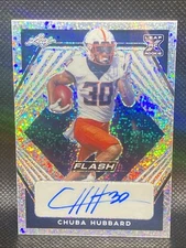 CHUBA HUBBARD 2021 LEAF FLASH ROOKIE AUTO #BA-CH1 52/75