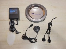 SONY D-E666 CD Walkman Portable CD Player w/ Accessories Tested Japan MG01 1.5