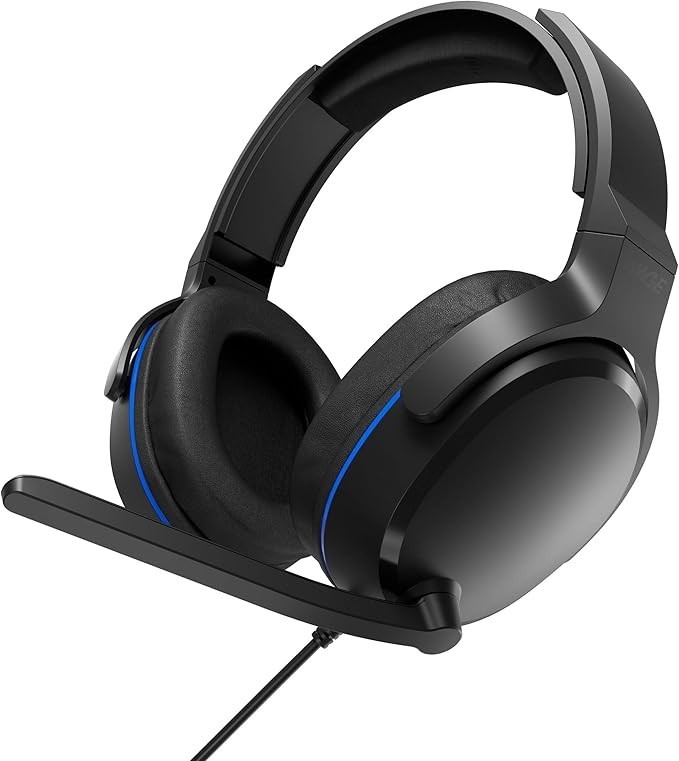 Wage Universal Wired Gaming Headset - Black/Blue