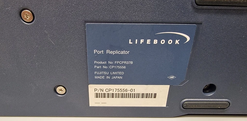 PORT REPLICATOR FSC LIFEBOOK E2010 E4010 E4010D E7010 E7110 C1110 FPCP #K-466-11 - Bild 3 von 3
