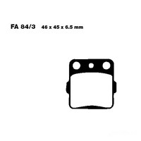 Bremsbelag BremsbeläGe EBC FA084 3TT Hinten FüR Suzuki RM 250 Bj. 1987-1988