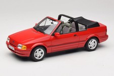 OttOmobile Ford Escort Mk4 XR3i Cabriolet Flamenco Red 1:18 Resin Model Car