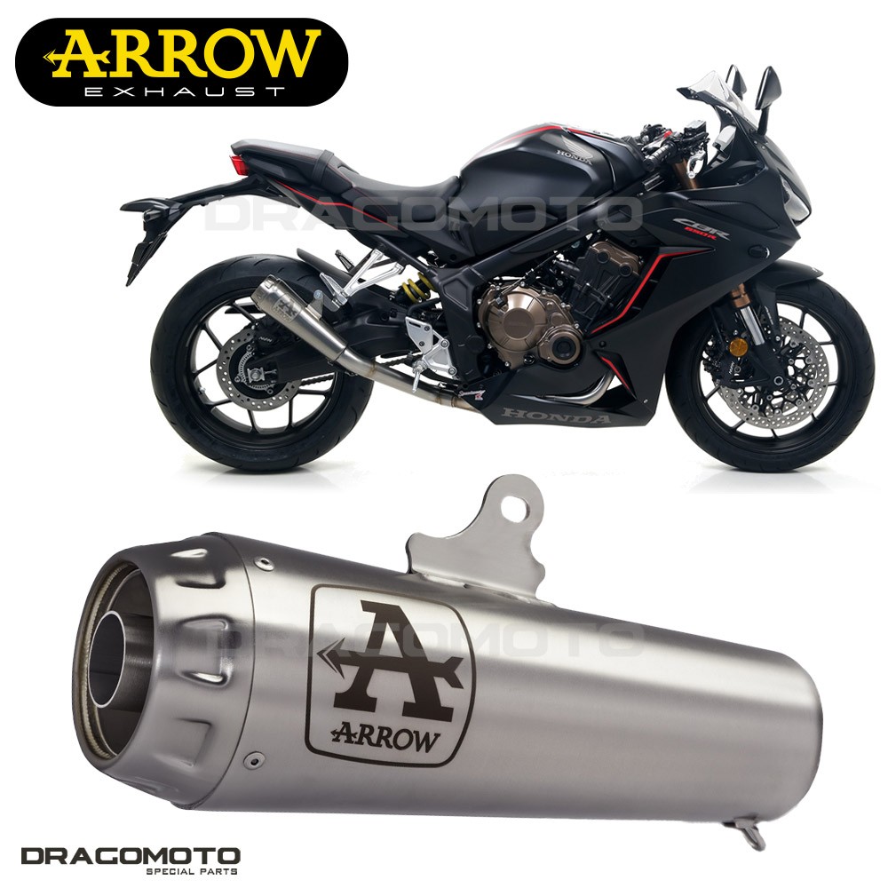 Échappement ARROW Pro-Race pour vibrer au quotidien sur votre Honda CBR 650 R