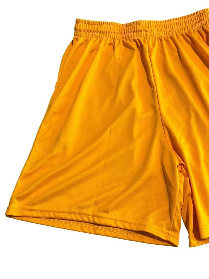 NFL FLAG Shorts Youth Boys Size Large Gold NWT Flag Football Drawstring NEW — 第 2/4 张图片