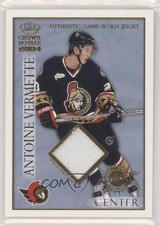 2003-04 Pacific Crown Royale 188/245 Antoine Vermette #18 Patch 01zx