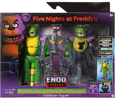Five Nights At Freddy's Endo Series SHATTERED  MONTGOMERY GATOR Figures FNAF