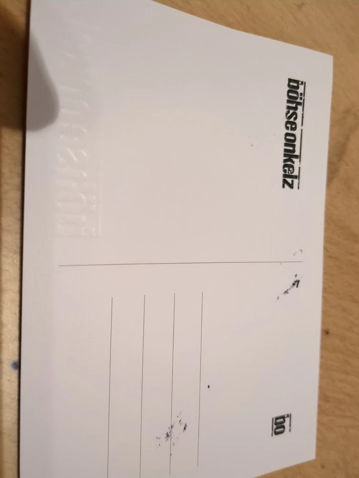 Orginales Autogramm. Musik. Band. Gruppe. Rock. Böhse Onkelz. 2025.  - Bild 2 von 2