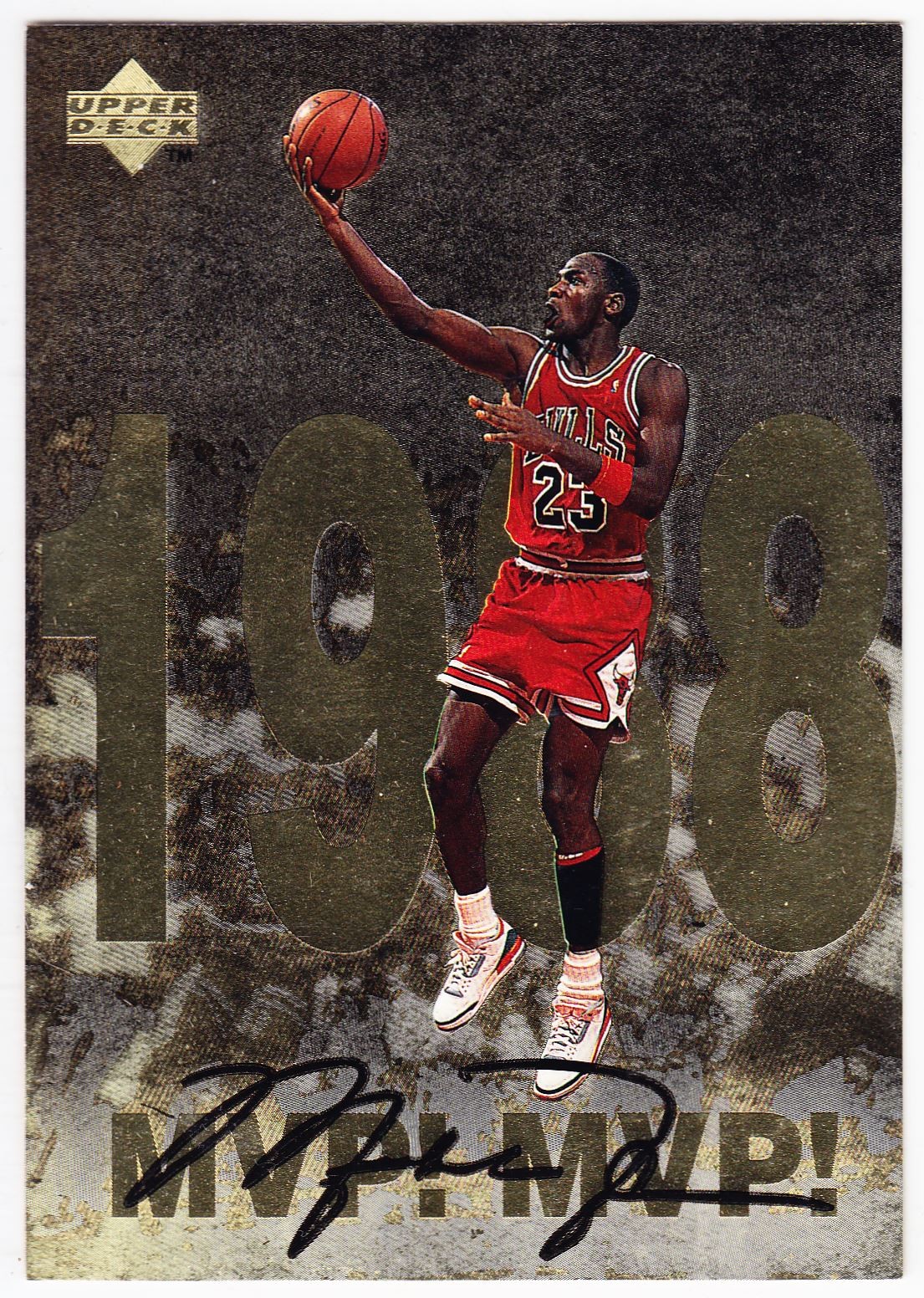 1998 Upper Deck Gatorade Michael Jordan 1988 MVP Chicago Bulls #4