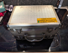Dreipunkt Innenmikrometer 75-88 mm mechanisch 0,005 mm im Koffer NOS
