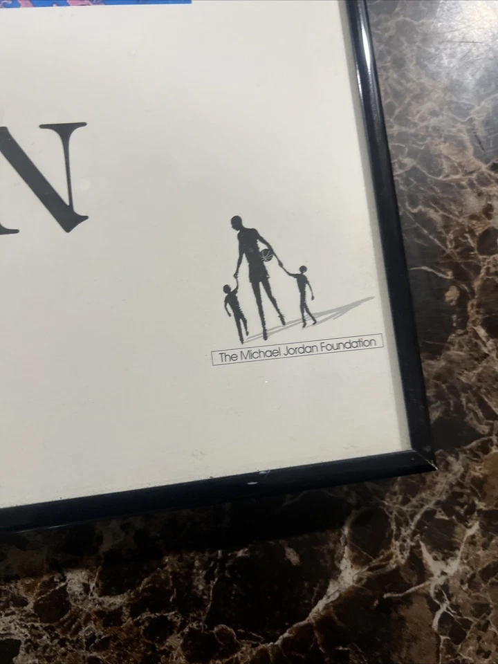 LeRoy Neiman "Michael Jordan" #23 Arte enmarcado Chicago Bulls Baloncesto MJF 36""/24 Foto 4 de 4