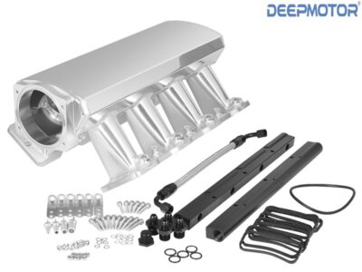 LS3 L92 102mm Rectangular Port Intake Manifold w/MAP Sensor Provision+ Fuel Rail