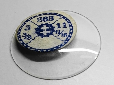 Verre Bombe Pour Montre De Poche (gousset) - Diamètre 44,3 Mm - Neuf Sans étiquette - Fabriqué En France
