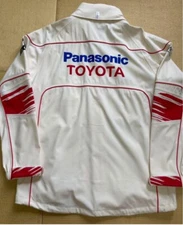 Panasonic TOYOTA Formula 1 Racing Team Nylon  Jacket Size  L Vintage Used F1 JP