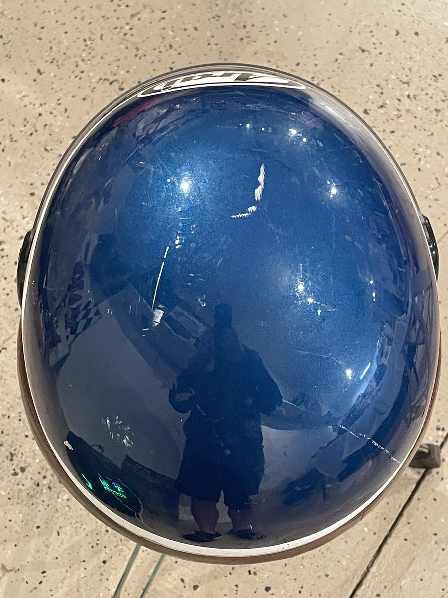 Vintage 80's Suzuki ARAI WES COOLEY Autograph signature Helmet