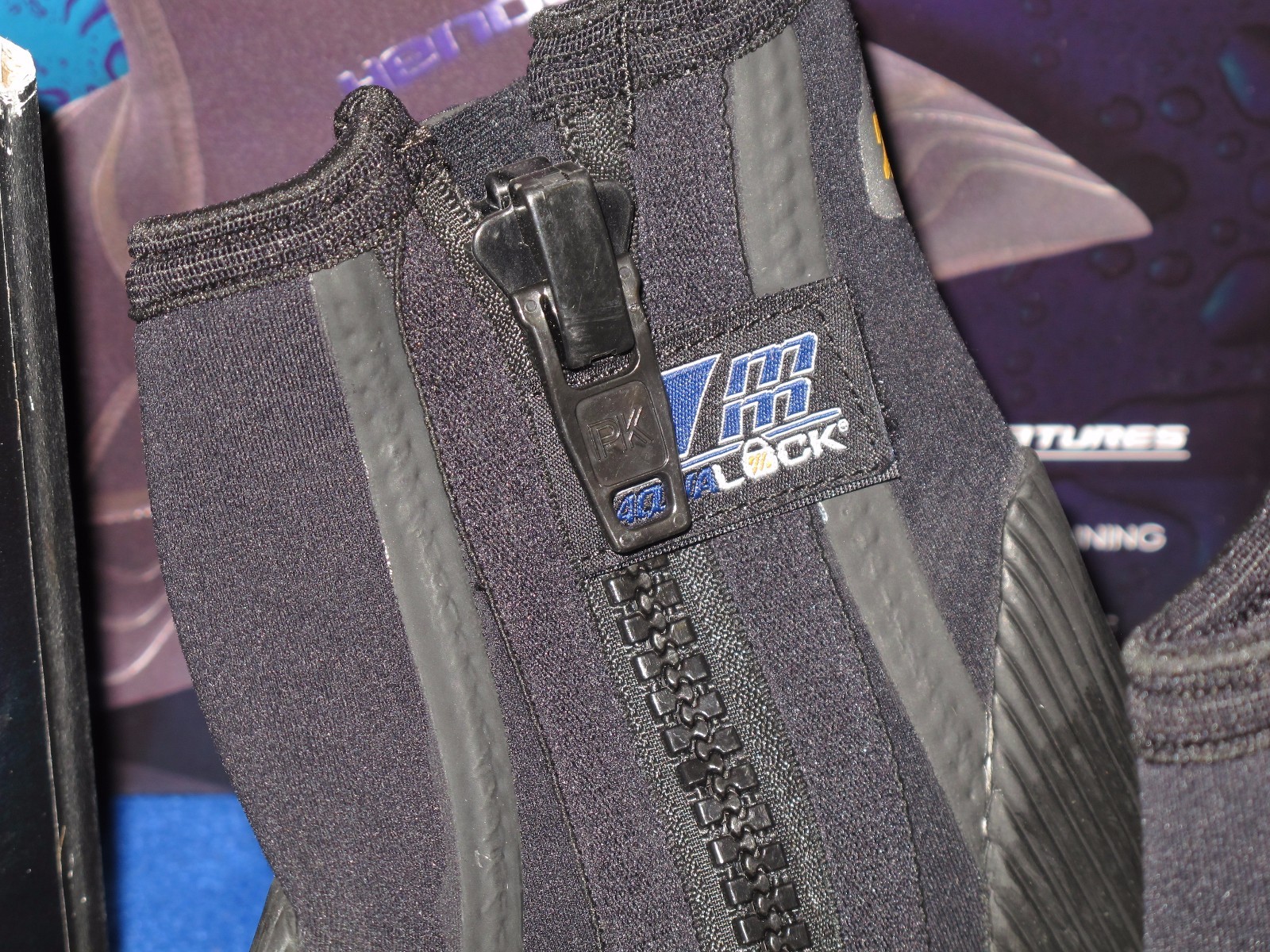 Henderson AquaLock Zippered 7mm Neoprene Wetsuit Boot eBay