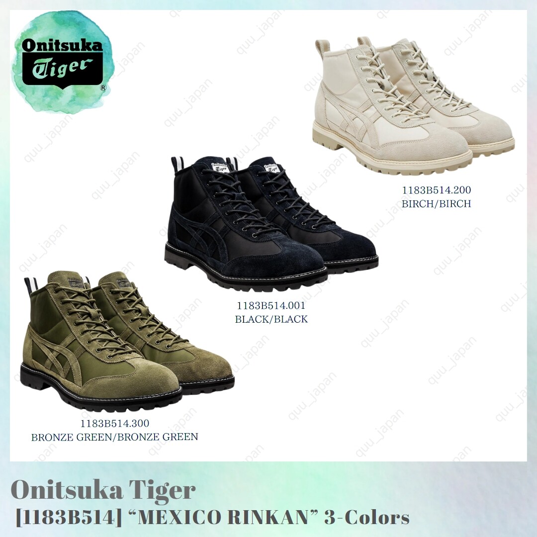 Onitsuka Tiger MEXICO RINKAN 1183B514 Unisex 3-Colors Size M4-14