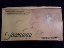 1972 Tassaway Menstrual Cups Sealed Pack Of 8  - First Known Menstrual Cups!