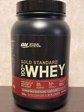 Optimum Nutrition Gold Standard Whey 100% Protein 2 lb Extreme Milk Chocolate 16.00 per gallon
