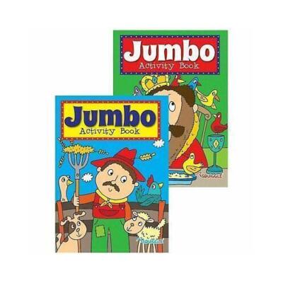 Squiggle Jumbo Activity Bücher 3 und 4 mit Tieren, 144 Seiten, Nachrichtendruck, 270 mm