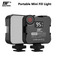 BAFANG Mini Portable Pocket LED Fill Light for DJI, Sony, Canon  GoPro Cameras