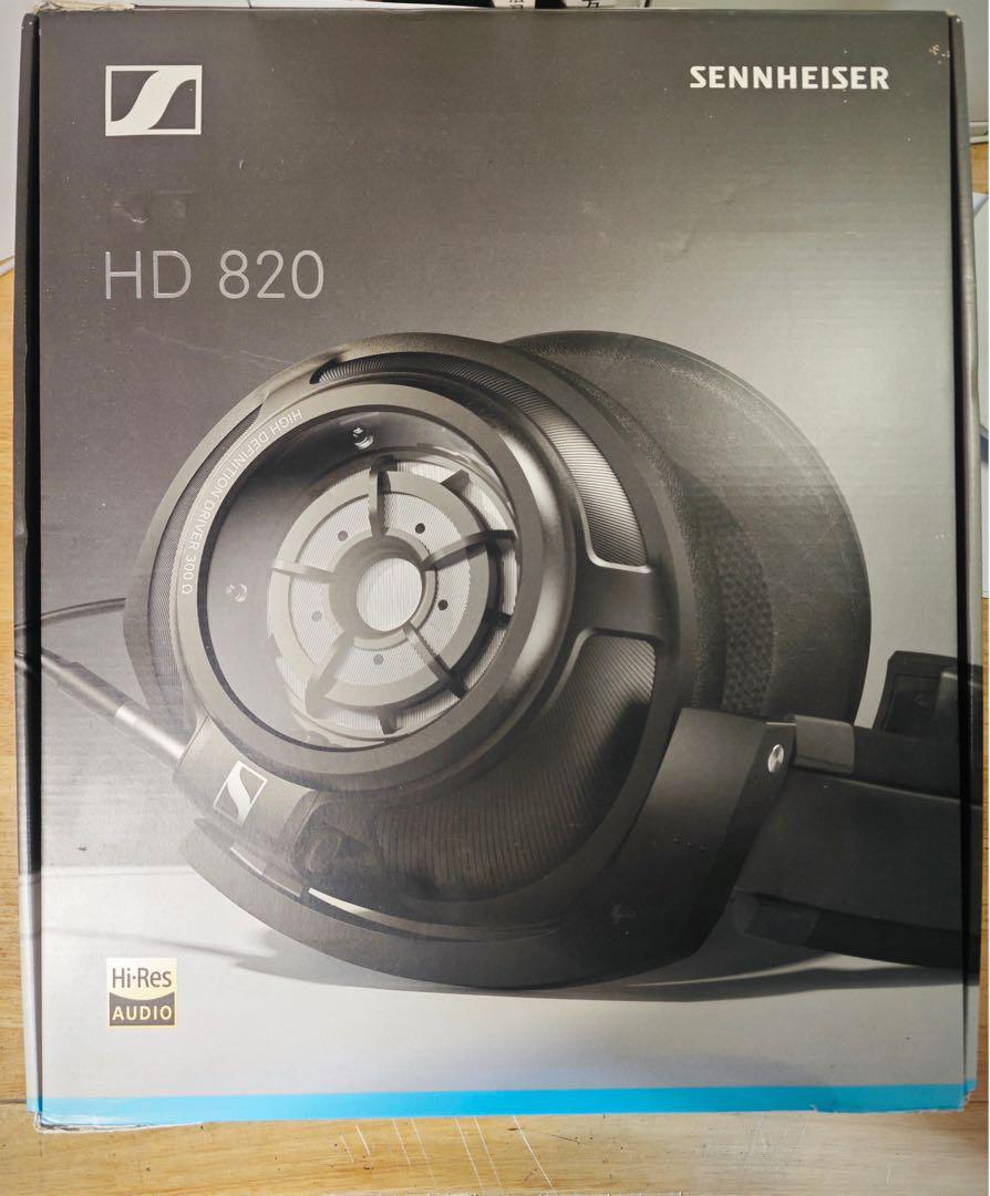 Sennheiser HD 820 Over-Ear Closed-Back Headphones Black w/Box | eBay