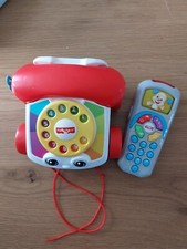 Mattel Fisher Price Kinder Telefon  und Fernbedienung  Retro 