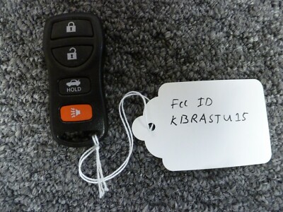 2-Pack Aftermarket Key Fob For 2004-2008 Infiniti FX35 FX45 QX4 - 3 Button Remote, Black
