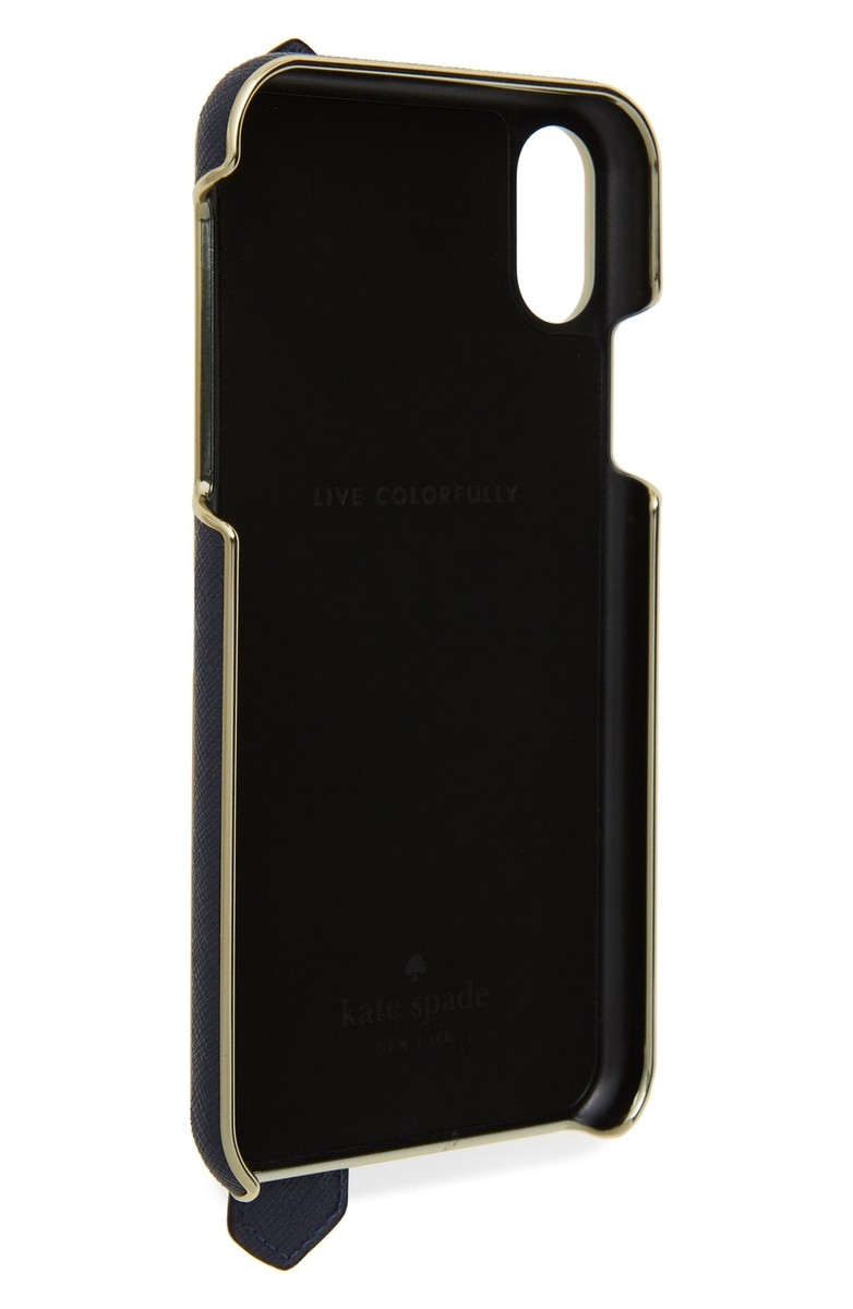 kate spade NEW YORK - あおさま         iPhone X Kate Spade New York 256626 Womens Floral Hand Strap Stand