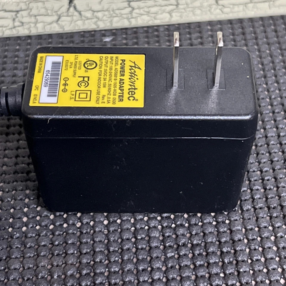 Actiontec ADS6818-1505-WDB 0530 Power Supply Cord Cable Adapter 5v DC 3A MI424WR - Image 2 of 4