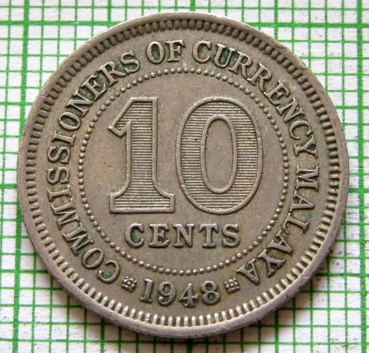 曾流通1948 年马来西亚硬币| eBay