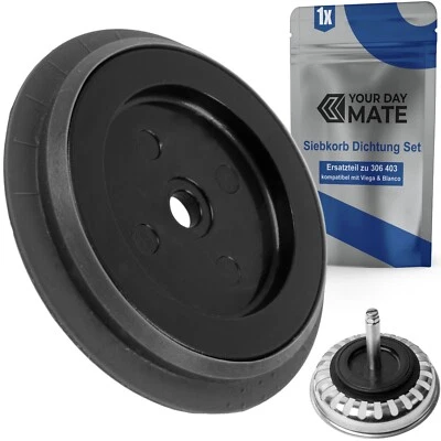 YOUR DAY MATE Siebkorb Dichtungsset kompatibel mit BLANCO VIEGA 306 403 97100-93C Siebkörbchen