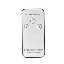 4 Port Amplifier Selector Receiver IR Remote for Monoprice HDMI Switch MHSS0404E