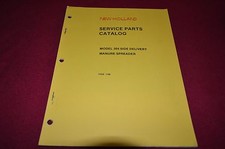 New Holland 304 Side Delivery Manure Spreader Dealer's Parts Book Manual GDOH