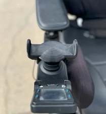 Eagle - Winged Dome Style Power Wheelchair Joystick Knob Replacement 1/4" Stem