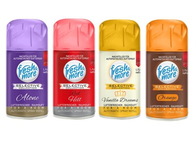 Fresh & More Lufterfrischer Nachfüller Selective Collection (3er Pack) 250ml