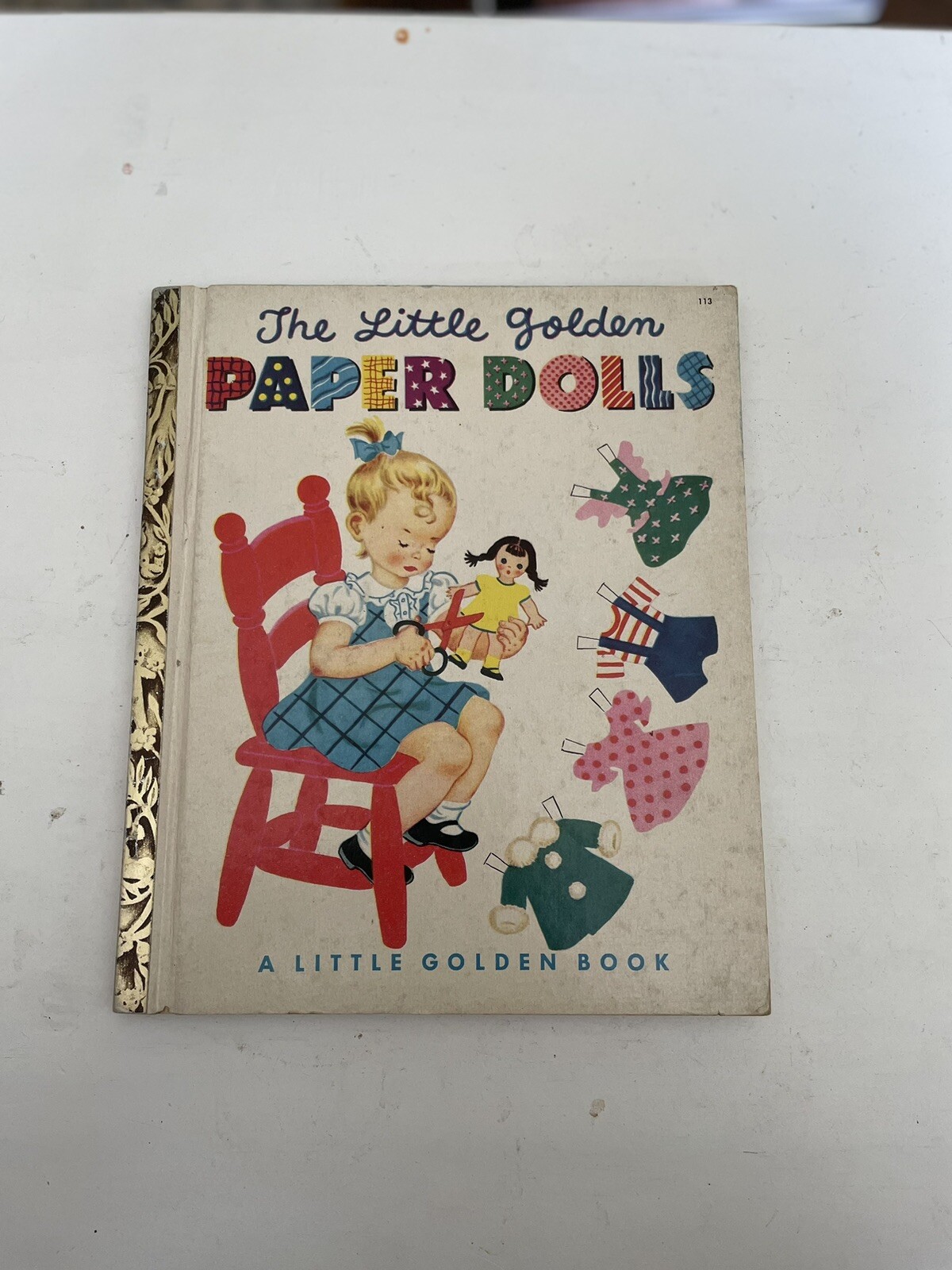 Vintage Little Golden Book Paper Dolls eBay