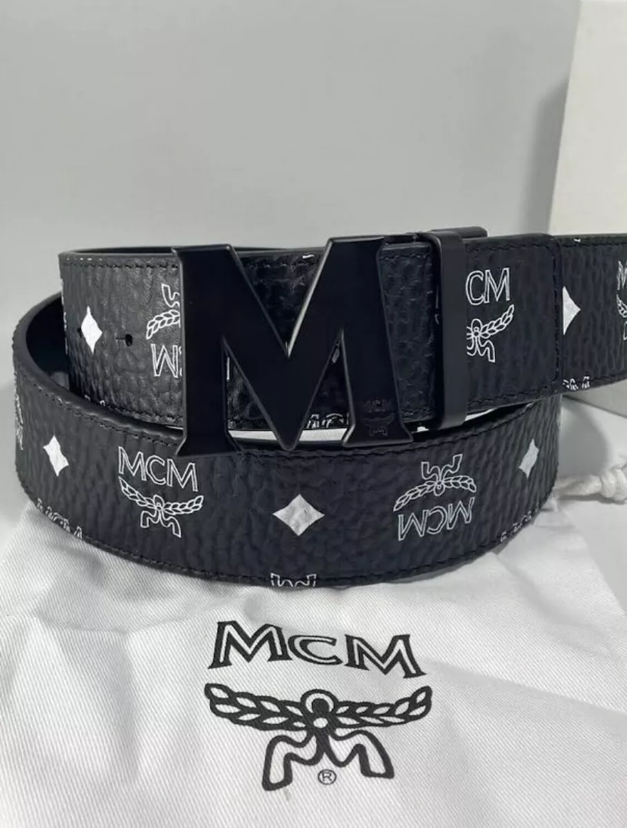 mcm belt blue