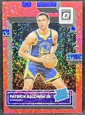 PATRICK BALDWIN JR. 22-23 Panini Donruss Optic SPARKLE RED PRIZM RC ROOKIE !