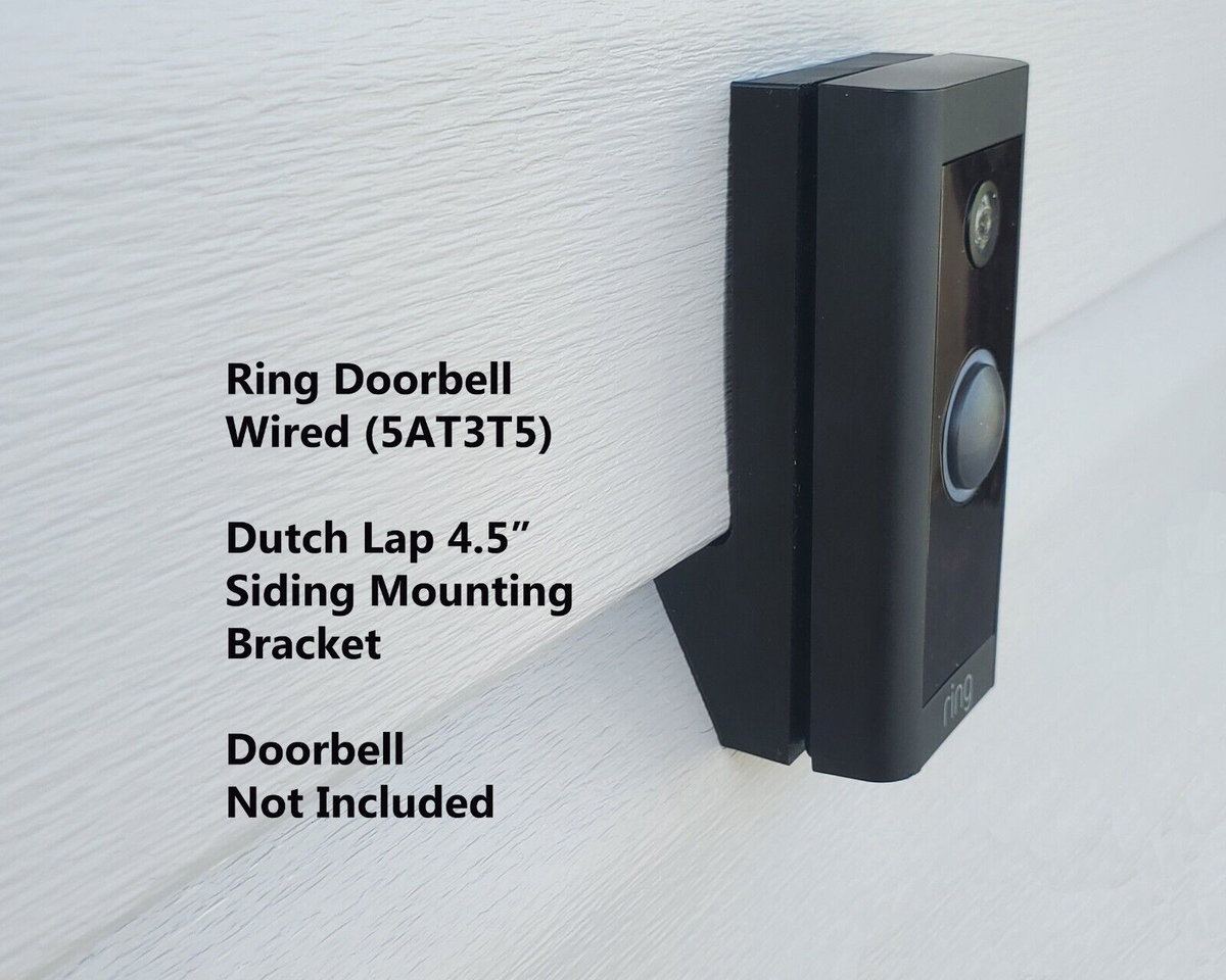 Aluminum Siding Installing Ring Doorbell On Siding Ring Doorbell - Main Image