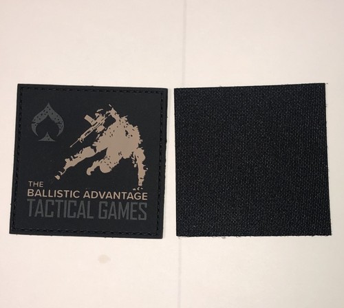 The Tactical Games Advantage PVC Hook & Loop 3” Inches Patch Shot Show 2024